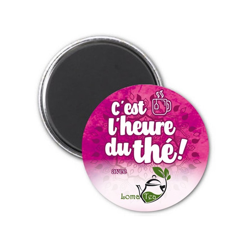Magnet is time for Lomatea - Magenta tea