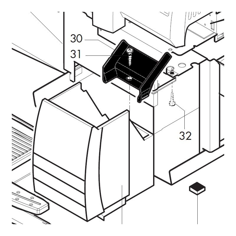 Insert de bac à marc 11003208 / 996530001504 - SAECO Insert de bac à marc 11003208 / 996530001504 - SAECO