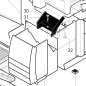 Insert de bac à marc 11003208 / 996530001504 - SAECO Insert de bac à marc 11003208 / 996530001504 - SAECO