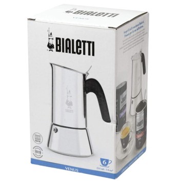 Bialetti Caffettle Induzione Venus Express Inox 6 tazze