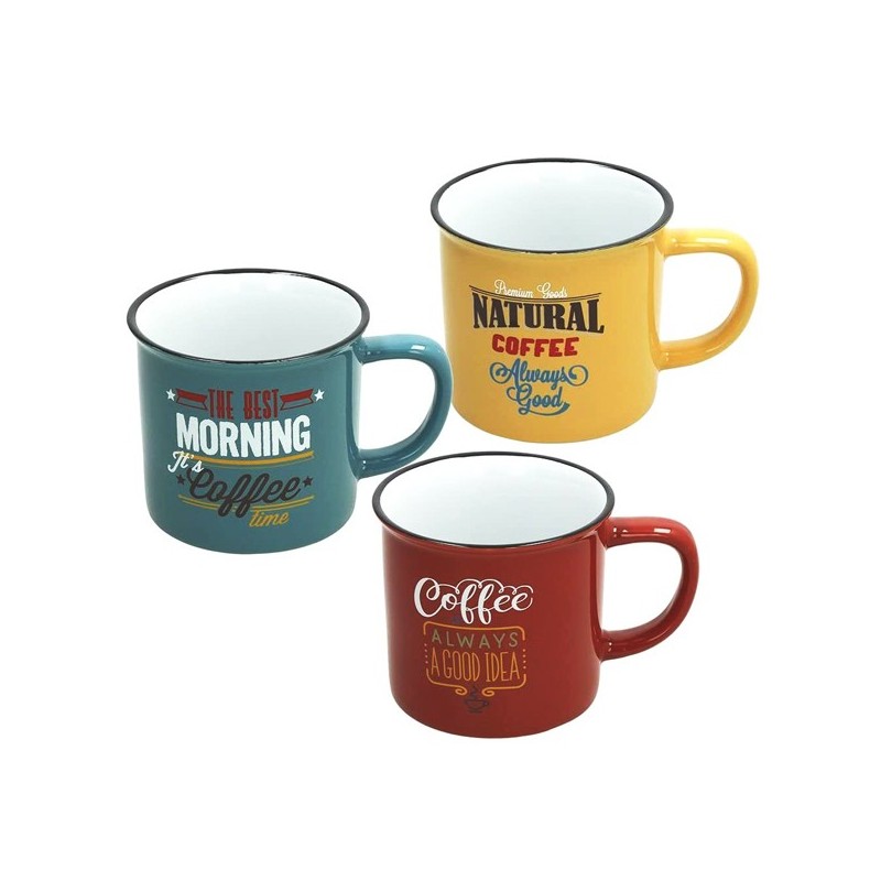Mug assorted 39 cl vintage - Tognana