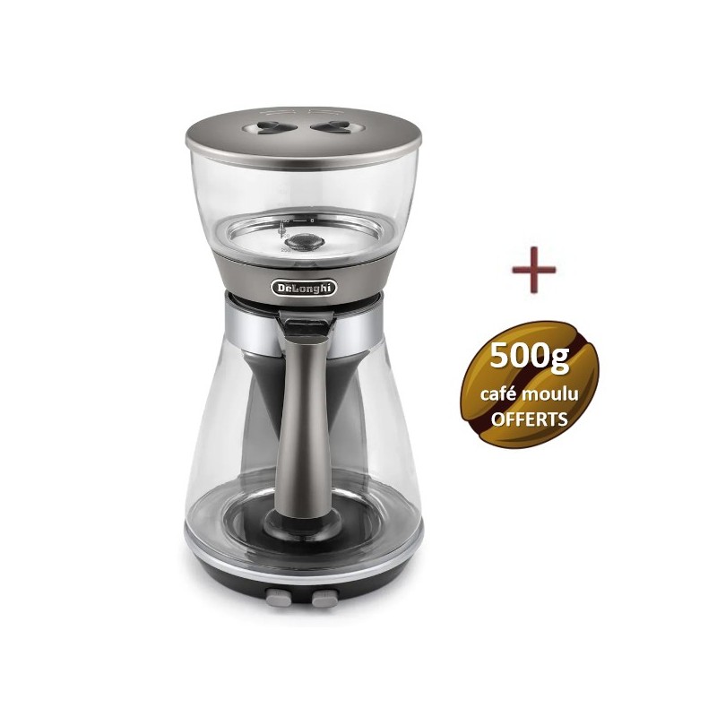 Clessidra ICM17210 Filter coffee maker - Delonghi + 500g of coffee offered Clessidra ICM17210 Filter coffee maker - Delonghi + 500g of coffee offered