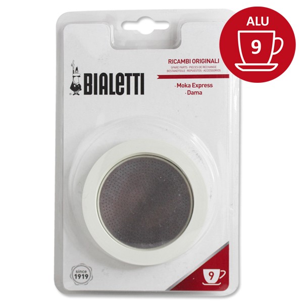 Joints + Filtre pour cafetière BIALETTI - 3 et 9 tasses - Quincaillerie  Demortain