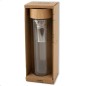 Double -walled glass bottle 420 ml - Vergule point