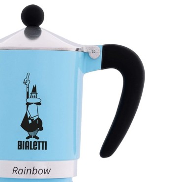 Cafetière RAINBOW Bleue 5043/NP 6 tasses - BIALETTI