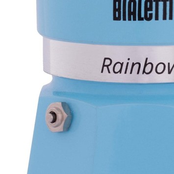 Bialetti Rainbow 3 tazze - Mattista del caffè blu