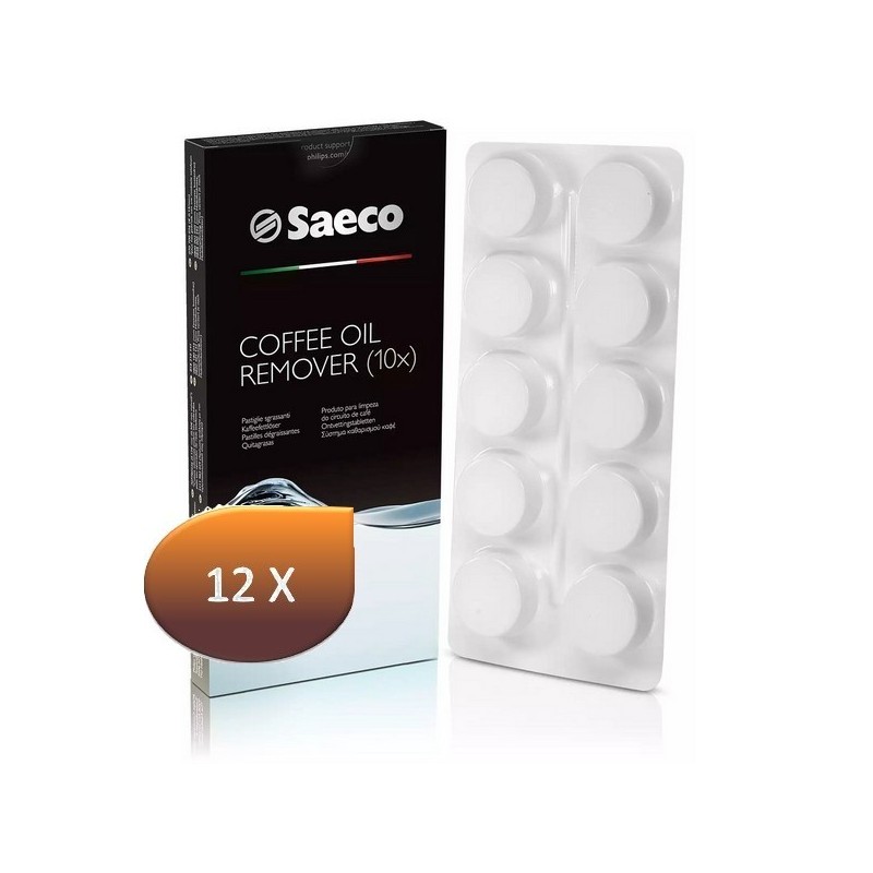Boite de 12 x 10 Tablettes de dégraissage 21002663 - SAECO Boite de 12 x 10 Tablettes de dégraissage 21002663 - SAECO