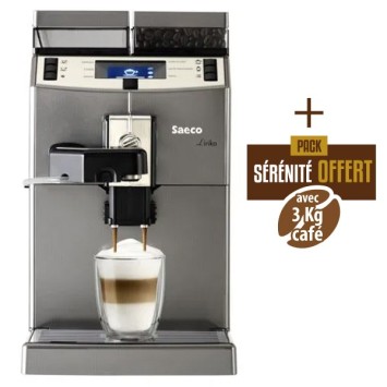 Saeco Lirika One Touch Cappuccino (OTC) + 2 kg di caffè a grana