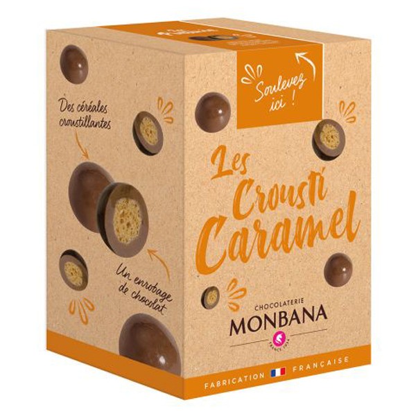 Chocolat en poudre Monbana - saveur Caramel - Lounge Coffee Tea