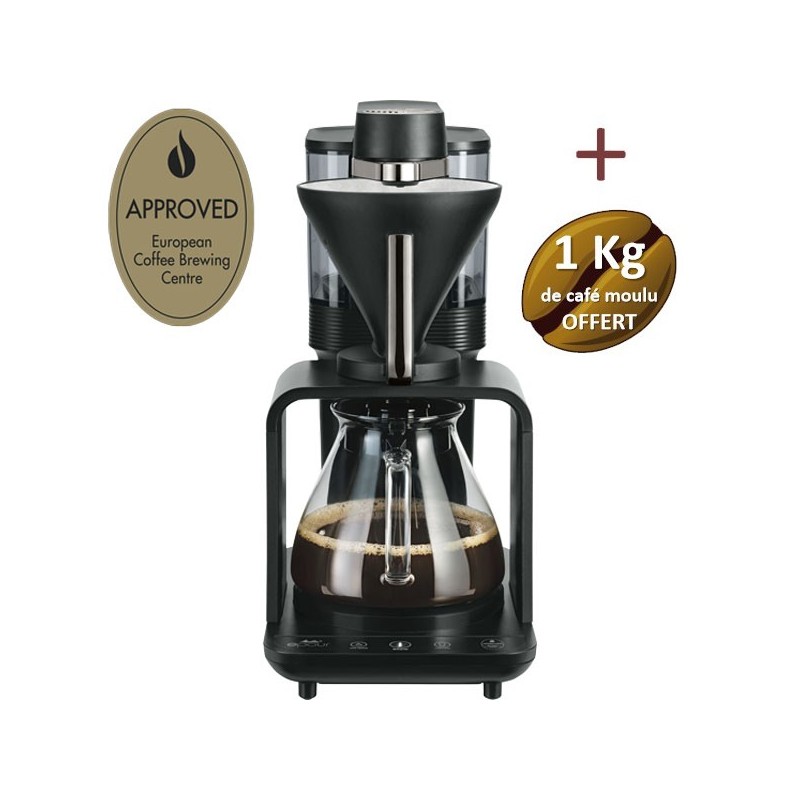 Filter coffee maker - melitta + 1 kg of ground coffee offered