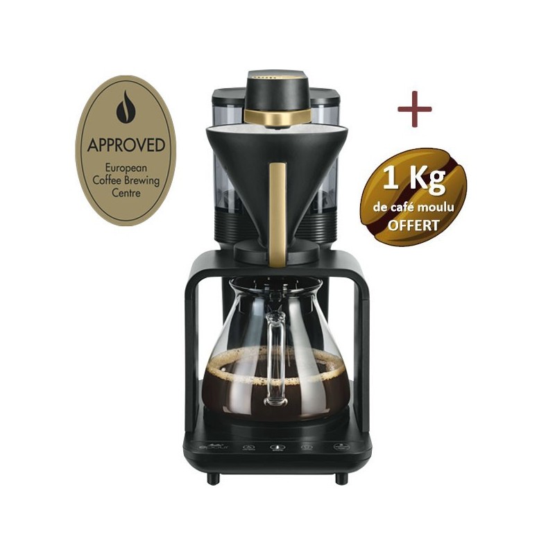 Filter coffee maker - melitta + 1 kg of ground coffee offered