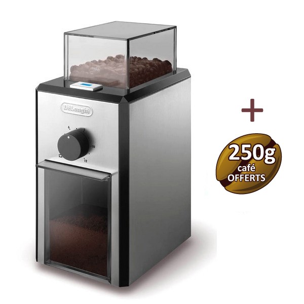 Moulin à café électrique avec balance intégrée CALIBRA - MELITTA + 1 Kg de  café grain OFFERT - MAPALGA CAFES