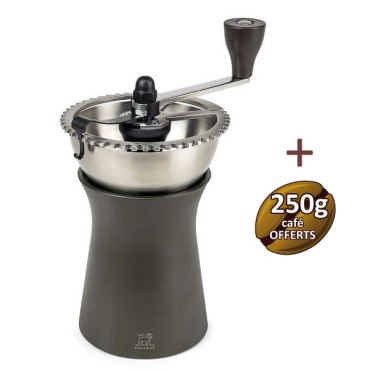 Manual coffee mill 19 cm Kronos Peugeot + 1 kg coffee