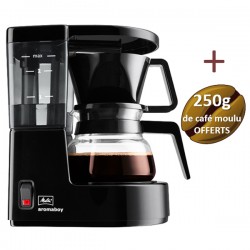 Cafetière filtre Aromaboy MELITTA + 40 FILTRES ET 250g de café offert