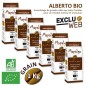 Pacchetto X 6 Café Grain Alberto Organic - 1 kg - MAPALGA