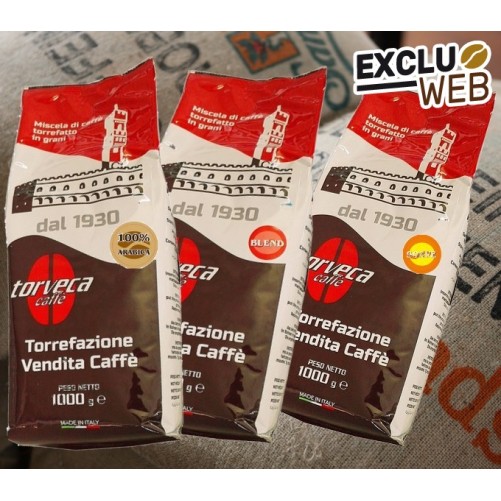 Torveca Discovery Pack 3 kg of Grain Coffee