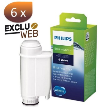 6 X SAECO Brita Intenza Filtro Cartuccia