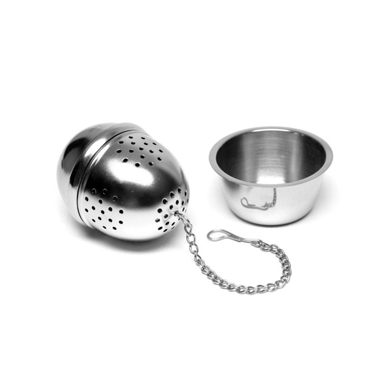 Boule à thé avec coupelle - CHA CULT Boule à thé avec coupelle - CHA CULT