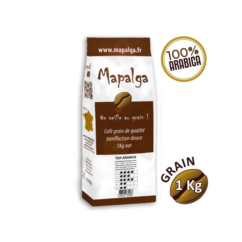 CAFE MAPALGA TOP ARABICA 1Kg grain