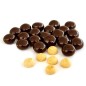 Boules de biscuits Amaretti enrobées de chocolat noir - 150g