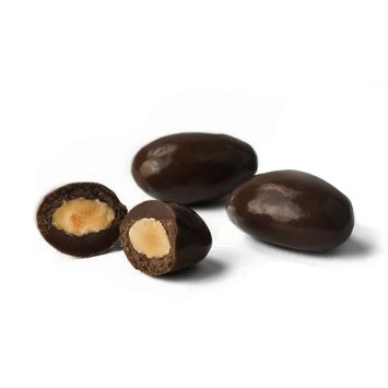 Mandorle ricoperte di cioccolato fondente - 150 g
