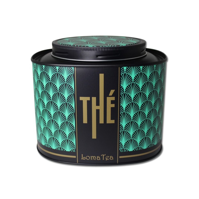 Grande Boîte de thé métal prestige - LOMATEA