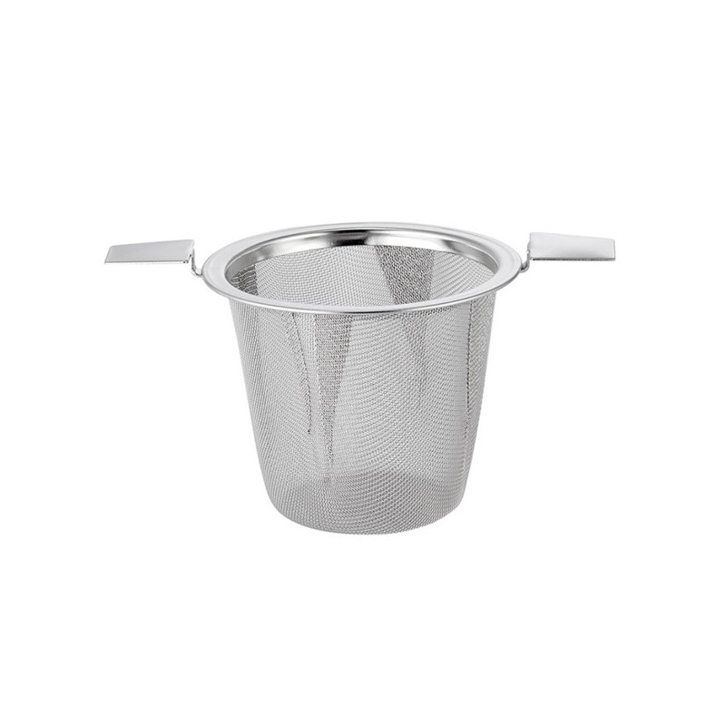 Stainless steel permanent tea filter with 2 Diam 6.5 cm- Chacult 41526 handles
