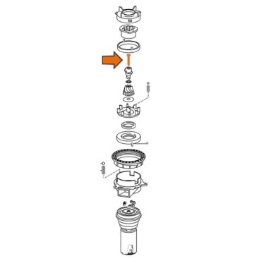 Vite Torx T10 TCB 3.5x40 SX Zng Saeco 129931002 /996530013185