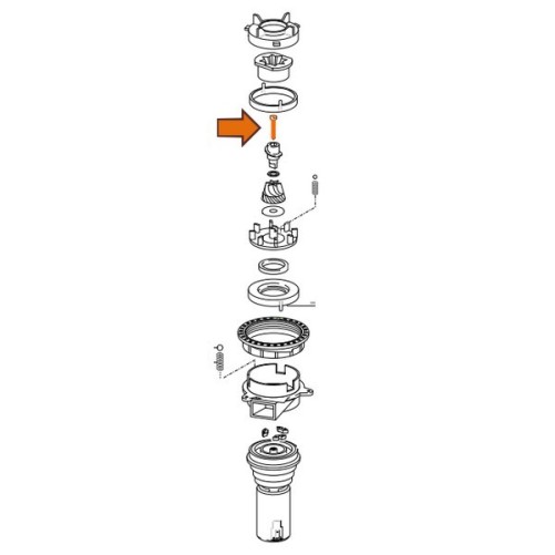 Vite Torx T10 TCB 3.5x40 SX Zng Saeco 129931002 /996530013185