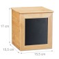 Bamboo storage box 10021575 Relaxdays