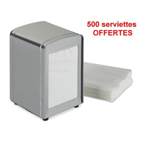 Retro White Days Days 10025508 retro napkin dispenser with 500 towels offered