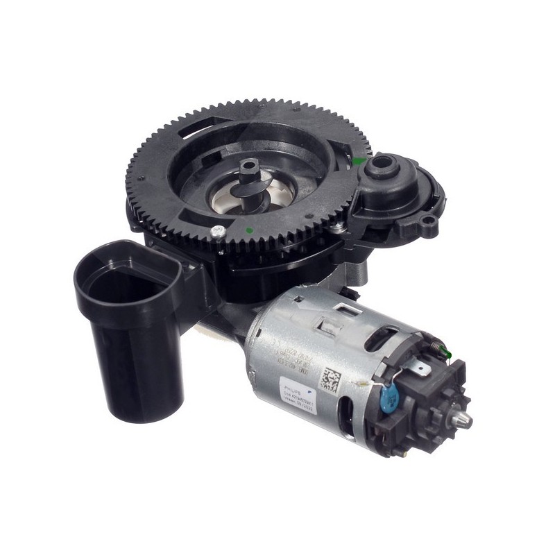 Mulino completo assemblato con motore, Millstones 421945023911 /421945052601 SAECO 230V DC