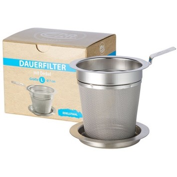 Stainless steel filter, size L diameter 7 cm Chacult 41584
