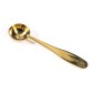 Measuring spoon for tea, stainless steel Gold finish 12.5 cm Chault 41459