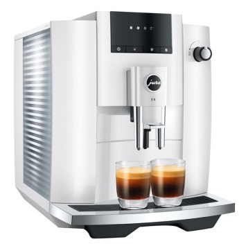 E4 Piano White 15433 Jura Coffee Machine + 2 kg di caffè Offerto