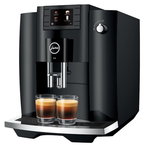 Coffee machine E6 Piano Black (EC) 15437 Jura + 2 kg of coffee offered