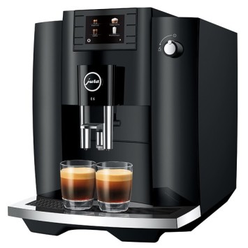 Machine à café E6 Piano Black (EC) 15437 JURA (4 x 250g de café offerts)