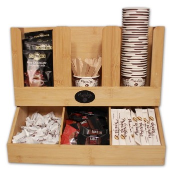 Organizer Coffee accessories or tea 6 compartments - Relaxdays