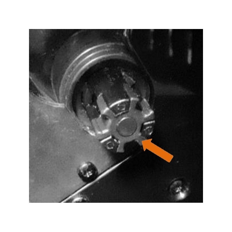 Rubber tip for Group Axis Café 6760718 Nivona