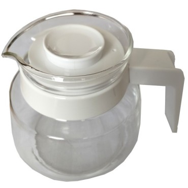 Glass verse 0.3 l aromaboy with white lid melitta 6708504