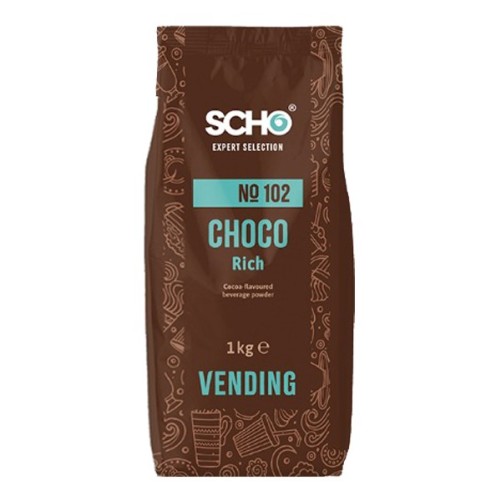 Cocoa inchiodata al cioccolato al cioccolato caldo al 14% cacao - 1 kg