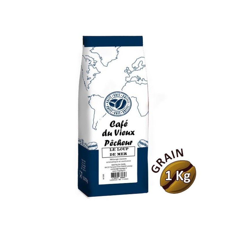 Coffee Grain The Sea Wolf 1 kg - Café du Vieux Fisherman