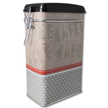 Scatola di metallo per 250 g di caffè - D7