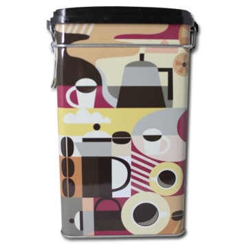 Scatola di metallo per 500 g di caffè - D3