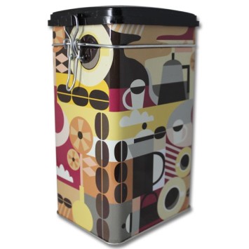 Metal box for 500g of coffee - D3