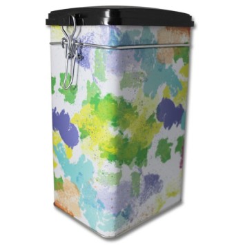 Scatola di metallo per 500 g di caffè - D7