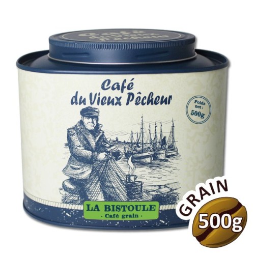 Metal Coffee Metal The 500g Bistoule - Café du Vieux Fisherman