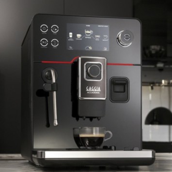 Automatic coffee machine Accademia Glass Ri9781/01 - Gaggia + 2 kg of coffee offered