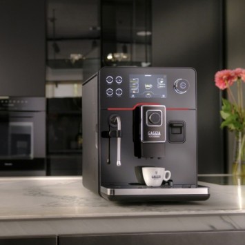 Automatic coffee machine Accademia Glass Ri9781/01 - Gaggia + 2 kg of coffee offered
