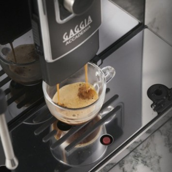 Machine à café automatique ACCADEMIA GLASS RI9781/01 - GAGGIA (4 x 250g de café offerts)